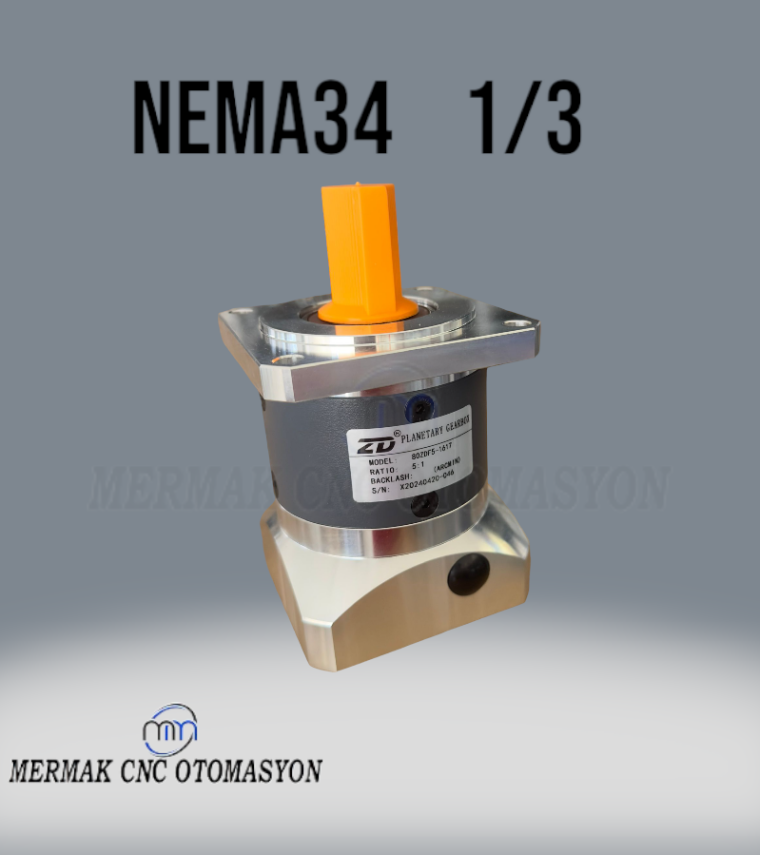 Step Motor Planet Redüktör 1/3 - ZD Planet Redüktör