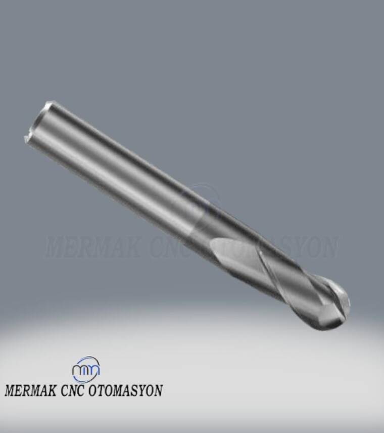 Ø6 Mm X 22 3D İşleme Karbür Freze Cnc Uçları - Cnc Router Bıçakları