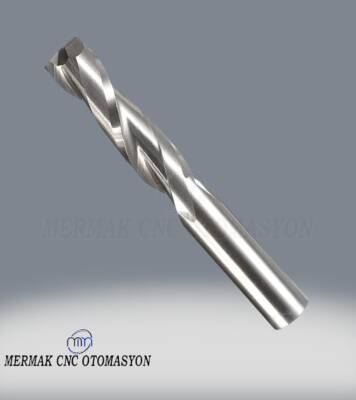 Ø6x22 Mfdf Ahşap Plexsi Alüminyum Parmak Freze Karbür Uç - 1