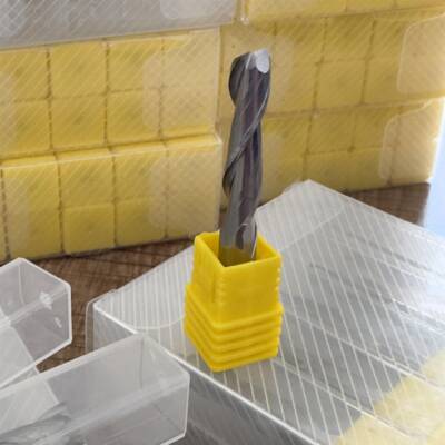 Ø6x22 Mfdf Ahşap Plexsi Alüminyum Parmak Freze Karbür Uç - 2