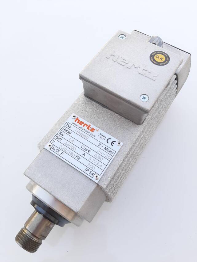 1.4 Kw Hertz Spindle Motor Er 20 24000 Devir - Hertz Spindle Motor