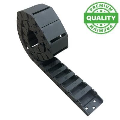 18x50 Hareketli Kablo Kanalı Yarı Kapalı Ayaklı - Promertech