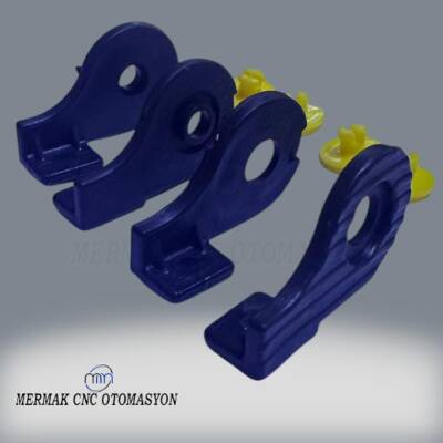 25 mm Kablo Kanalı Ayak Plastik - Hareketli Kablo Kanalı (1)