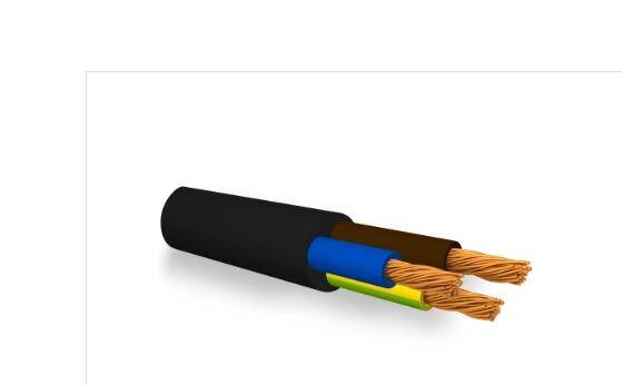 3x0.75 Mm Ttr Kablo Siyah - Step Motor Kablosu