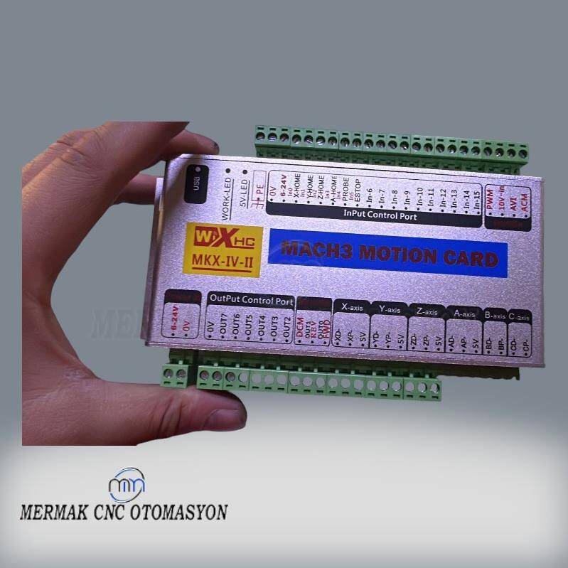 3 Eksen Usb Mach3 Kontrol Kartı 2000 Khz - Mach3 Kontrol Kartı