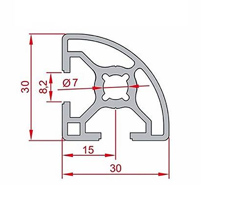 30X30Xr Sigma Profil 8 Kanal Toptan - 2