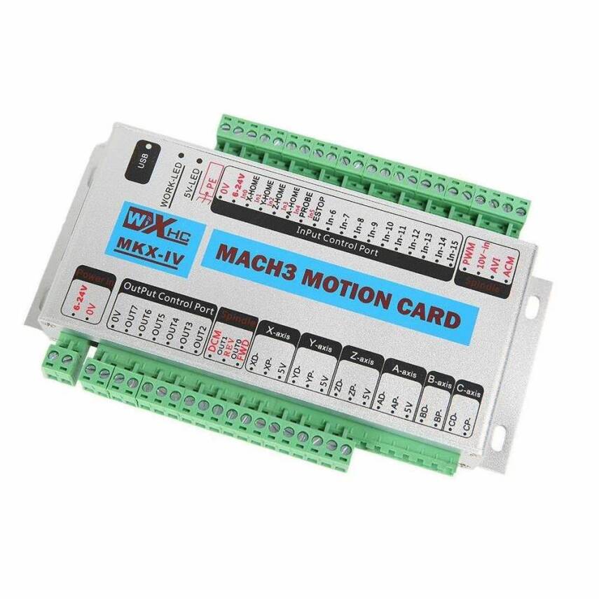 4 Eksen Usb Mach3 Cnc Kart 2000 Khz - Mach3 Kontrol Kartı