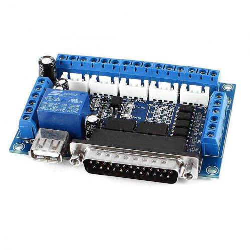 5 Eksen Mach3 Kontrol Kartı Lpt - Mach3 Kontrol Kartı