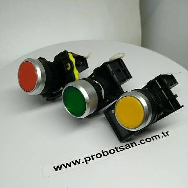 A5-01 1Nc Stop Buton Kırmızı - Button