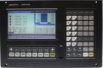 Adt-Cnc4640 4 Eksen Freze Kontrol Ünitesi + El Çarkı + Klavye - 2