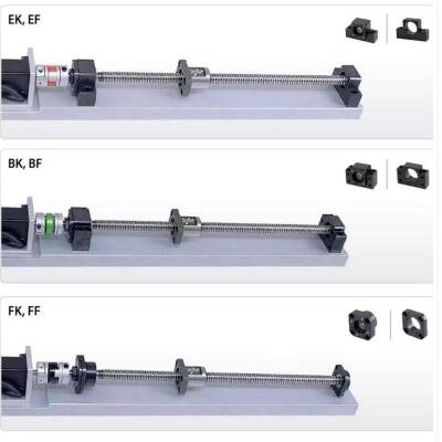 Bk 10 Vidalı Mil Uç Yatakları - 3