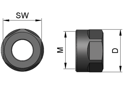 Er20 Pens Somunu -Kapağı - 2
