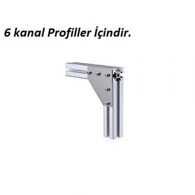 İki Yönlü Bağlantı Sacı 20-25 K6 Çinko - 3