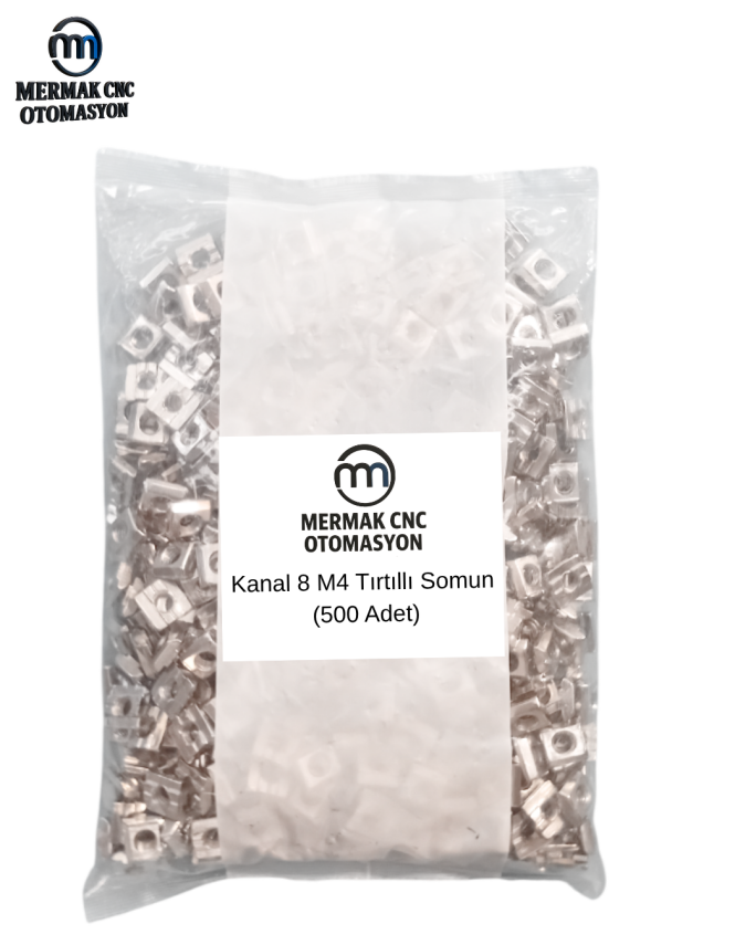 Kanal 8 M4 Tırtıllı Somun - Somun Çeşitleri