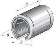 Lme 25 Uuop Lineer Rulman Yarıklı Tip - 1