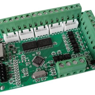 5 Eksen Cnc Usb Kontrol Kartı Mach3 Kart Green - 5