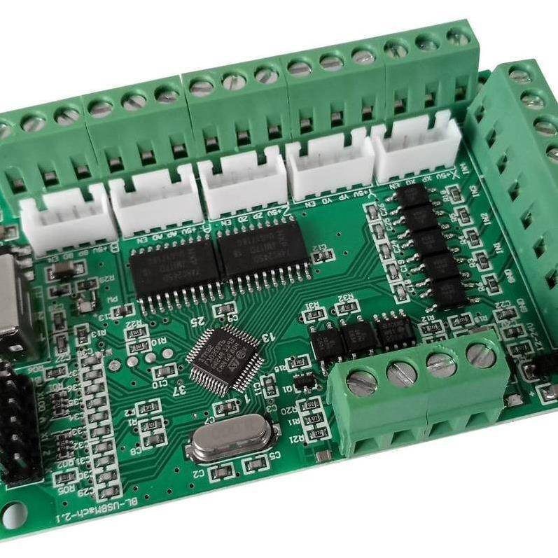 5 Eksen Cnc Usb Kontrol Kartı Mach3 Kart Green - 5