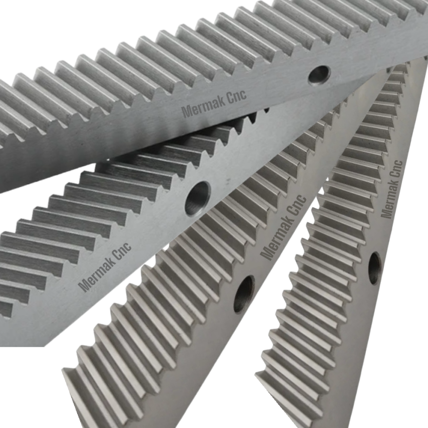 Modül 2 Helis Kremayer 24X25 Montaj Delikli - Kremayer Dişli