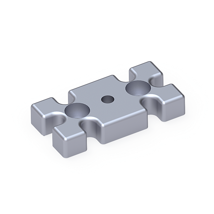 Pabuç Bağlantı Parçası 45X90 M12 - Probotsan Cnc Makine A.ş
