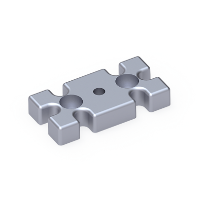 Pabuç Bağlantı Parçası 45X90 M16 - 1