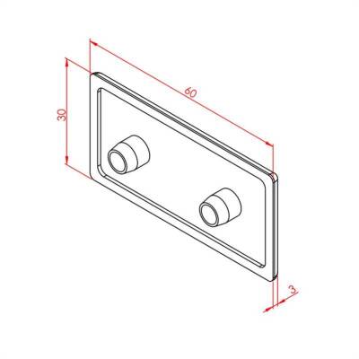 Profil Kapağı 30X60 - 2