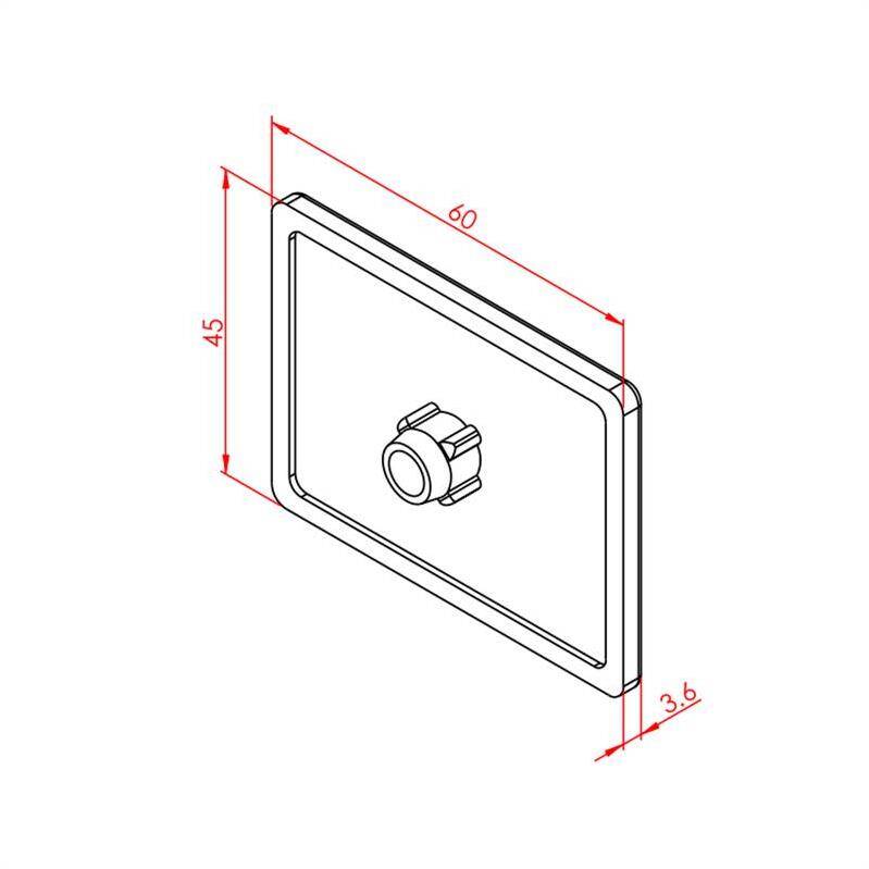 Profil Kapağı 45X60 - 2