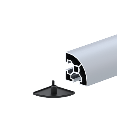 Profil Kapağı Radıuslu 45X45 - 1