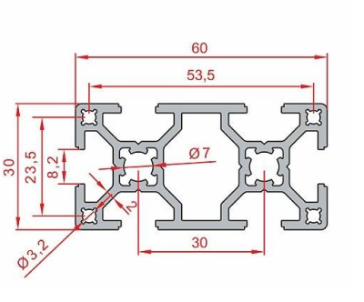 30X60 Sigma Profil 8 Kanal - 2