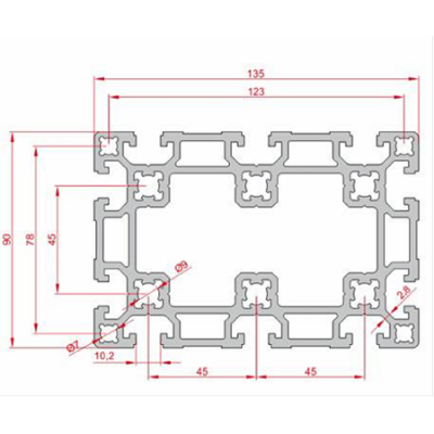 90X135 Sigma Profil Kanal 10 Toptan - 2