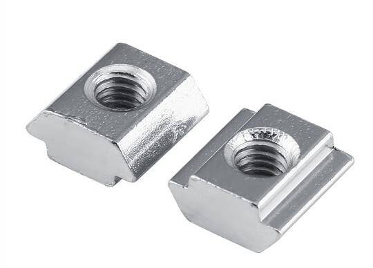 T Kanal Somunu M4 45X45 K10 - Sigma Profil Bağlantı Elemanları