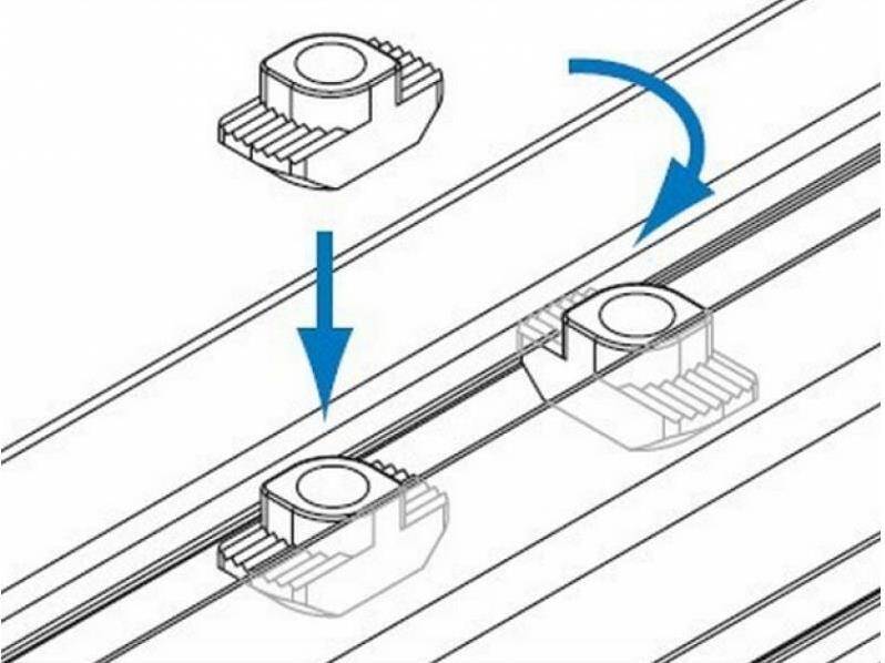 Tırtıllı Somun 30X30 M4 K8 - 4