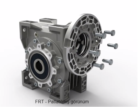 Varvel Boşluksuz Redüktör İtaly Frt 40 17 80 B14 - Varvel Boşluksuz Redüktör